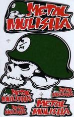 Metal Mulisha stickersheet stickerset stickervel stickers, Motoren, Ophalen of Verzenden