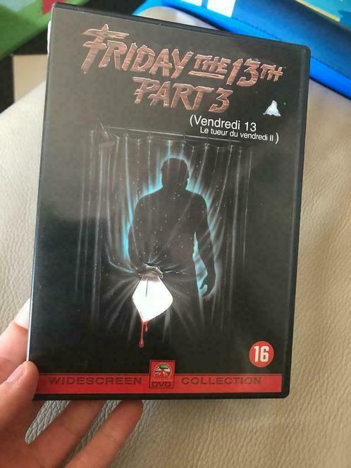 Dvd Friday The 13th - Vendredi 13 - part 3 o.a. NL FR, Cd's en Dvd's, Dvd's | Horror, Vanaf 16 jaar, Ophalen of Verzenden