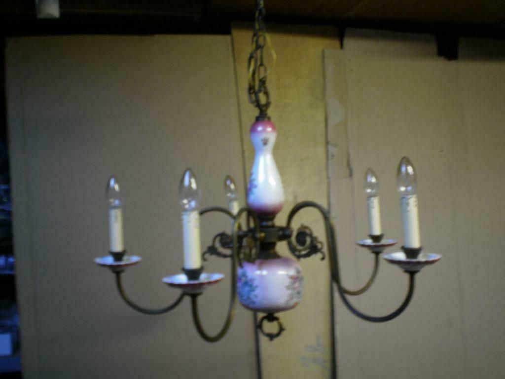 lustre ancien a suspendre, Ophalen, Gebruikt, Overige materialen, ANGLAIS