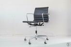 vitra eames ea 117 zwart leder chroom bureaustoel ongebruikt, Nieuw