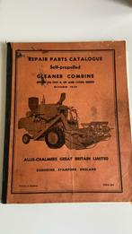 Wisselstukken catalogus Allis-Chalmers pikdorser, Gelezen, Ophalen of Verzenden, Catalogus