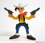 Lucky Luke figuurtje met 2 revolvers uit 1978, Verzamelen, Stripfiguren, Gebruikt, Overige figuren, Beeldje of Figuurtje, Verzenden
