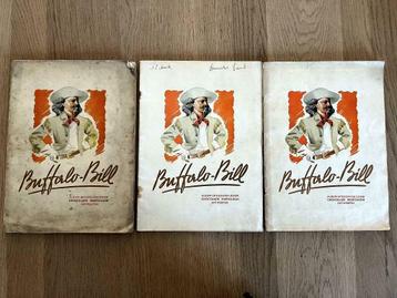 oud plakboek Buffalo Bill (Martougin Chocolade), Enlèvement ou Envoi, Photo