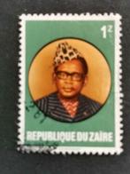 Zaire 1978 - Mobutu, Ophalen of Verzenden, Gestempeld