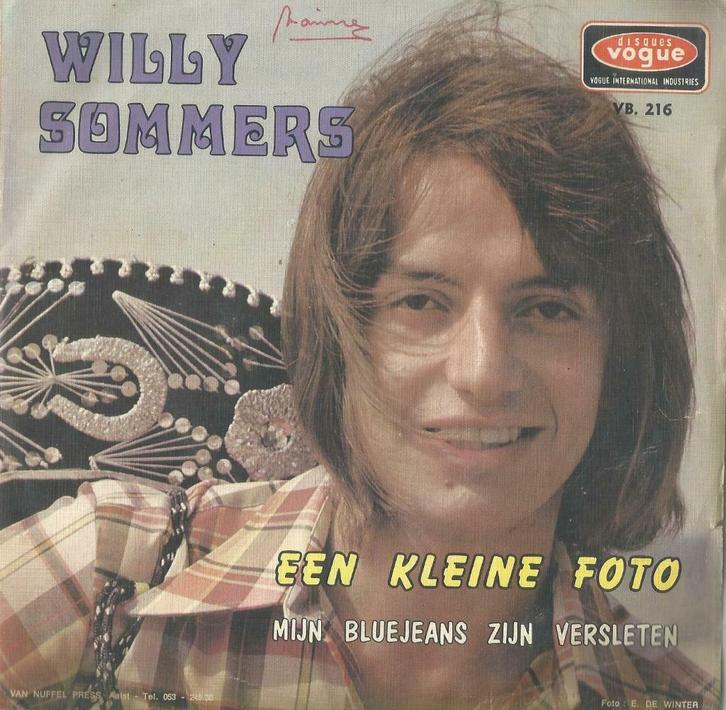 Willy Sommers – Een kleine foto – Single, Cd's en Dvd's, Vinyl Singles, Gebruikt, Single, Nederlandstalig, 7 inch, Ophalen of Verzenden