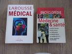 lot de 2 encyclopédies médicales, Livres, Santé, Diététique & Alimentation, Comme neuf, Santé et Condition physique, Enlèvement ou Envoi