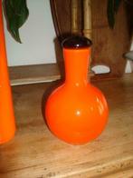 Ancien flacon à parfum en opaline orange, Ophalen