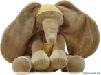 Zachte knuffel Noukies Doudou’s Olifant Archibald 30 cm., Kinderen en Baby's, Nieuw