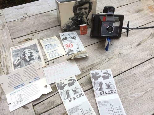 Vintage Polaroid Land Camera ZIP met originele doos papier, Audio, Tv en Foto, Fotocamera's Analoog, Gebruikt, Polaroid, Polaroid