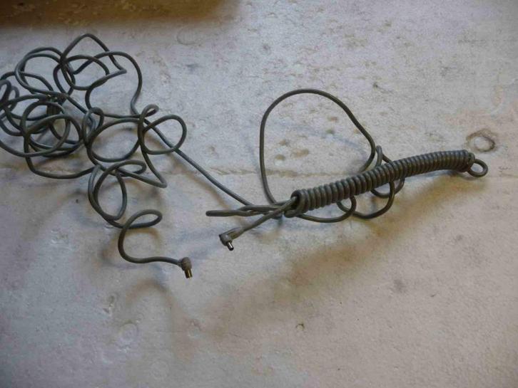 câble électrique pour flash d'ancien appareil photo, vintage, Audio, Tv en Foto, Foto | Flitsers, Gebruikt, Overige merken, Ophalen of Verzenden