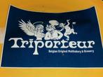 Sticker bier triporteur, Verzenden, Nieuw