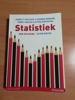 Statistiek Een inleiding Elfde editie, Boeken, Ophalen of Verzenden, Gelezen, Hoger Onderwijs