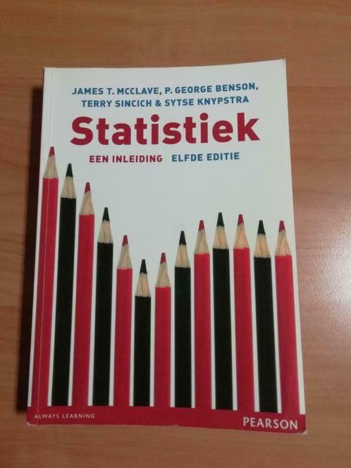 Statistiek Een inleiding Elfde editie, Boeken, Studieboeken en Cursussen, Gelezen, Hoger Onderwijs, Ophalen of Verzenden