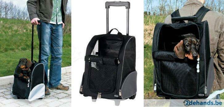 Hondentrolley Zwart-Grijs, Dieren en Toebehoren, Honden-accessoires, Nieuw, Ophalen