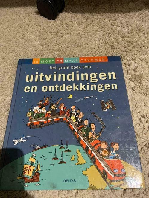Het grote boek over uitvindingen en ontdekkingen, Livres, Livres pour enfants | Jeunesse | 13 ans et plus, Utilisé, Non-fiction