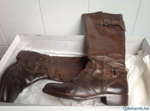 Lange bruine laarzen 37, Kleding | Dames, Schoenen, Gedragen, Hoge laarzen, Bruin, Ophalen