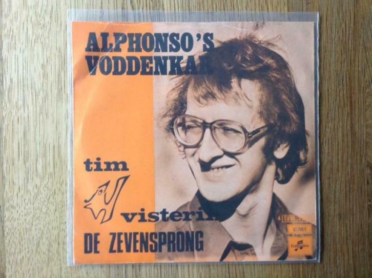 single tim visterin, Cd's en Dvd's, Vinyl Singles, Single, Nederlandstalig, 7 inch, Ophalen of Verzenden