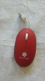 Souris optique flower magic red, Ophalen of Verzenden, Zo goed als nieuw, Muis