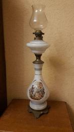 Lampe a petrole ceramique 70cm, Antiquités & Art, Enlèvement