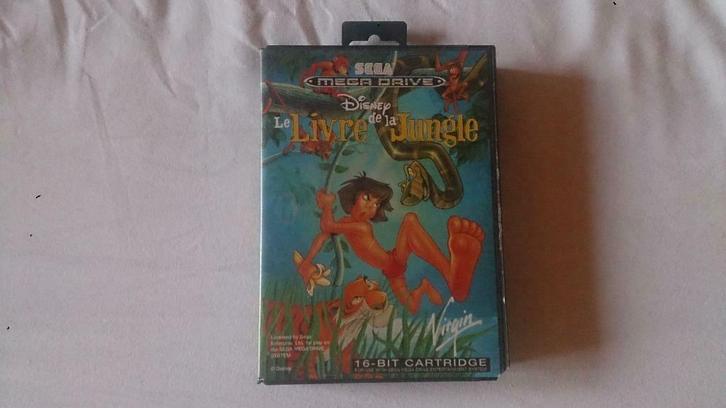 Sega mega drive - le livre de la jungle, Games en Spelcomputers, Spelcomputers | Sega, Gebruikt, Mega Drive, Ophalen of Verzenden