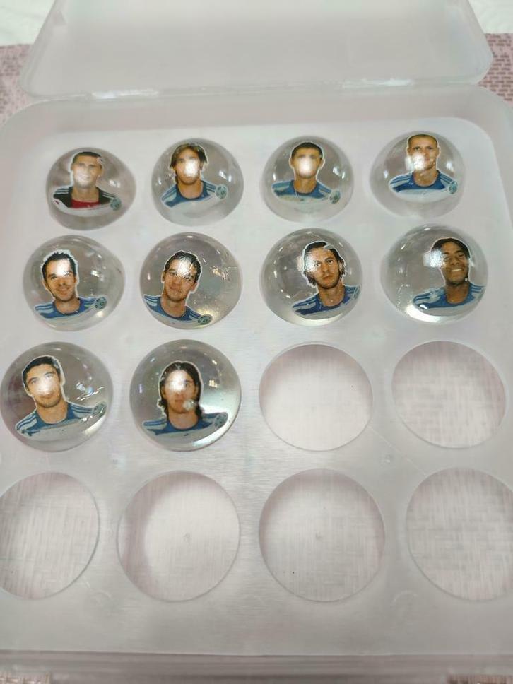 Billes de club de football., Verzamelen, Sportartikelen en Voetbal, Gebruikt, Overige typen, Ophalen of Verzenden