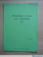 Partition de musique pour piano - P. CABUS, Musique & Instruments, Enlèvement ou Envoi, Utilisé, Classique