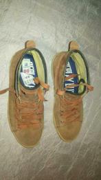 Vintage Chaussures baskets bas Boss Orange Cuir 41 ou 7.5, Enlèvement ou Envoi, Porté, Baskets