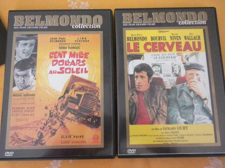26 DVD + fascicules Jean-Paul Belmondo, Cd's en Dvd's, Dvd's | Actie, Alle leeftijden, Ophalen