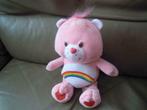 knuffel care bears licht roos, Comme neuf, Enlèvement ou Envoi, Ours