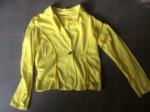 Veste femme d’ete jaune flash Sandwich, Kleding | Dames, Jassen | Zomer, Zo goed als nieuw, Maat 36 (S), Geel, Ophalen of Verzenden