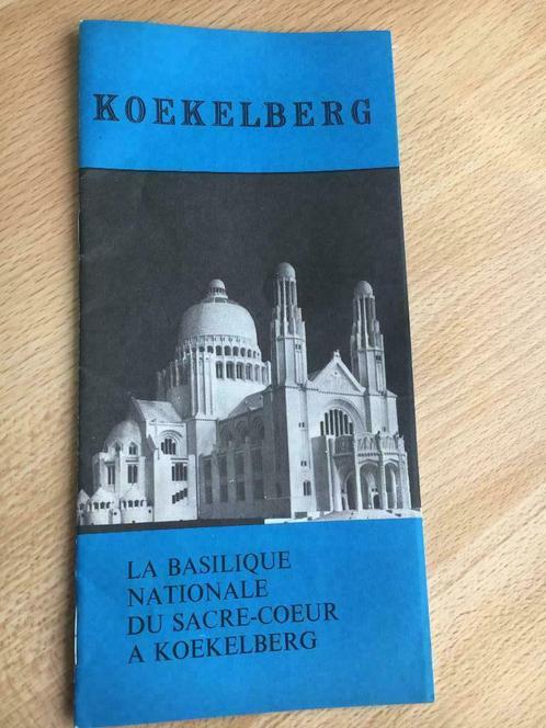 guide touristique "Basilique de Koekelberg"     '1970, Livres, Atlas & Cartes géographiques, Comme neuf, Autres types, Belgique