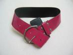 Ceinture large fuchsia Vintage 70'. H : 6 cm. Taille 36. Eta, Vêtements | Femmes, Ceintures, Comme neuf, Autres couleurs, Enlèvement ou Envoi