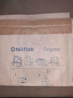 3 stofzuigerzakken Nilfisk Original 82222901, Ophalen of Verzenden, Nieuw, Stofzuiger
