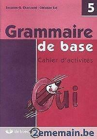 grammaire de base 5eme de boeck, Livres, Livres d'étude & Cours, Neuf, Enlèvement ou Envoi