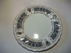 7 Dessertborden Myott Rialto blauw, Antiek en Kunst, Antiek | Servies los, Verzenden