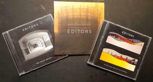 EDITORS - Back room, An end & In this light (3CDs), CD & DVD, CD | Rock, Pop rock, Enlèvement
