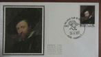 FIRST DAY OP ZIJDE- SCHILDERIJEN- SCHILDERS-RUBENS- BELGIË, Postzegels en Munten, Ophalen of Verzenden, Gestempeld, Overige thema's