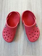 rode Crocs sandaal, maat c10/11 (maat 27-29), Overige typen, Jongen of Meisje, Gebruikt, Ophalen of Verzenden