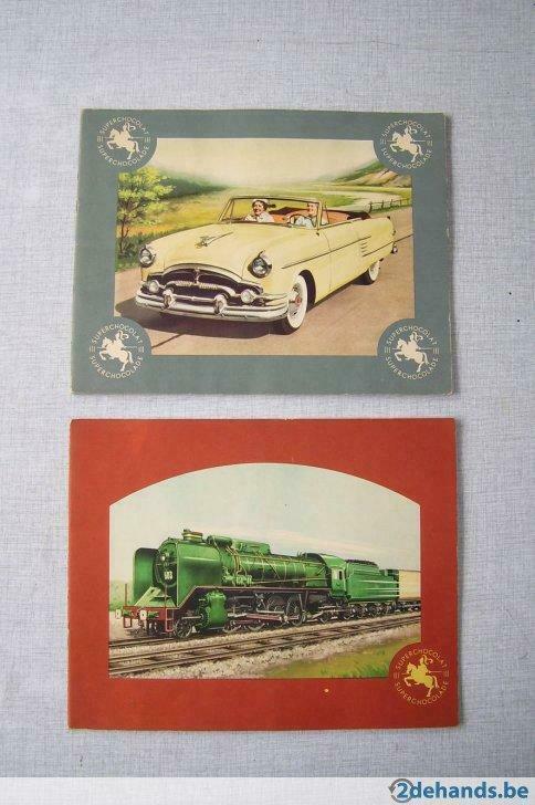 2 albums van chocolade jacques, Verzamelen, Foto's en Prenten, Gebruikt, Prent, Overige onderwerpen, 1960 tot 1980, Ophalen of Verzenden