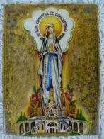 Antiek icoon L'Immaculee conception geëmailleerd icoon Maria, Antiek en Kunst, Antiek | Religieuze voorwerpen, Ophalen of Verzenden