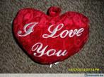 Coeur I Love You, Enfants & Bébés, Jouets | Peluches, Utilisé, Enlèvement ou Envoi