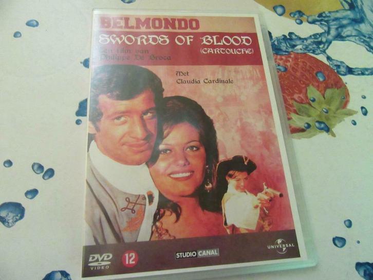 Swords Of Blood met Jean Paul Belmondo, Cd's en Dvd's, Dvd's | Actie, Zo goed als nieuw, Actie, Vanaf 12 jaar, Ophalen of Verzenden
