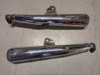 set uitlaat demper kawasaki zephyr 750, Motoren, Ophalen of Verzenden, Gebruikt