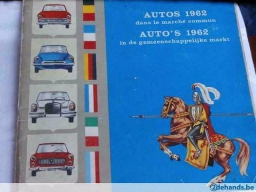 Chromo album Jacques "Cars" 1962 dans le ma commun, Collections, Marques automobiles, Motos & Formules 1, Utilisé, Voitures, Enlèvement ou Envoi