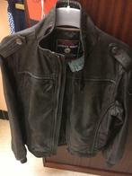 Mooie bruine lederen jongens jacket maat 152 (12j) nieuw!, Ophalen, Bel&Bo, Nieuw, Jongen
