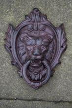 Deurklopper, gepatineerde gietijzeren deur, Doe-het-zelf en Bouw, Ophalen of Verzenden, Nieuw