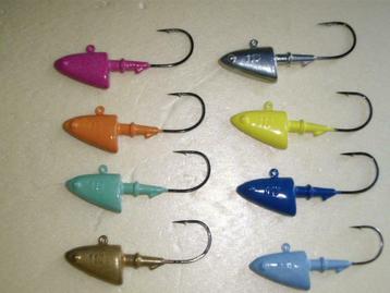 vishoofd loodkoppen tussen 80 en 250 gram in 2 modellen beschikbaar voor biedingen