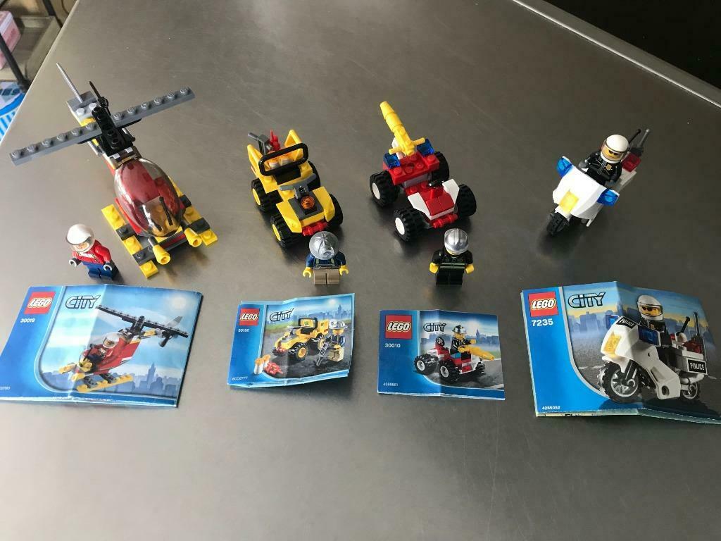 Lego City 7235 30010 30019 30152, Kinderen en Baby's, Speelgoed | Duplo en Lego, Gebruikt, Lego, Complete set, Ophalen of Verzenden