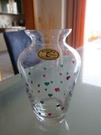 Petit vase transparent à cœurs, Maison & Meubles, Accessoires pour la Maison | Vases, Enlèvement, Utilisé