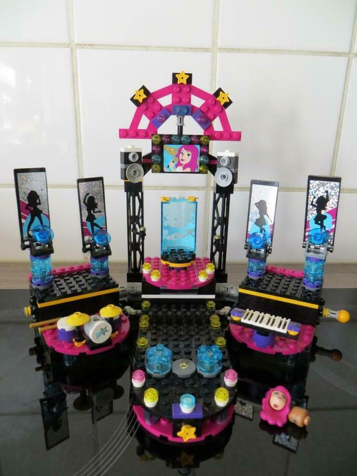 Lego Friends La scène de la chanteuse, Kinderen en Baby's, Speelgoed | Duplo en Lego, Gebruikt, Lego, Complete set, Ophalen of Verzenden